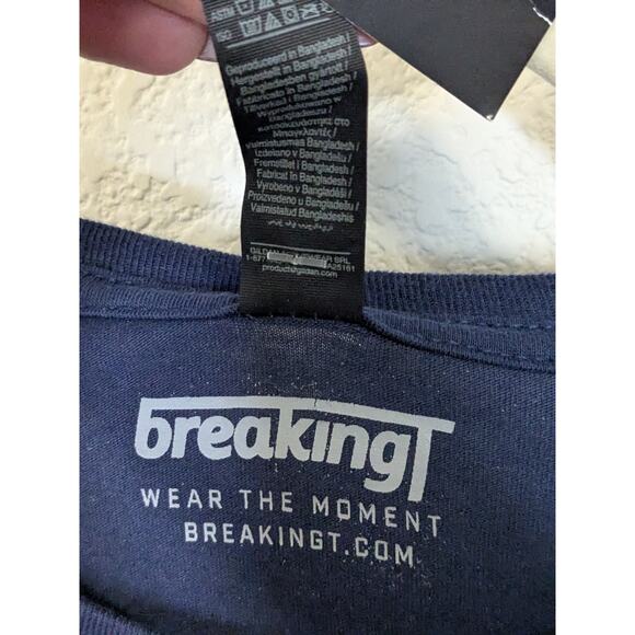 NFLPA Will Anderson Jr The Terminator Short Sleeve T Shirt Mens Size XXL Blue - Picture 4 of 4